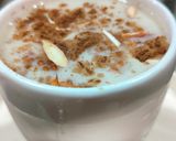 A picture of step 4 of Halim seeds smoothie.