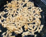 A picture of step 6 of Champakali ganthia.