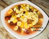 A picture of step 4 of Fruit salad.