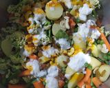 વેજ દમ બિરયાની (Veg. Dum Biryani Recipe In Gujarati) રેસીપી સ્ટેપ4ફોટો