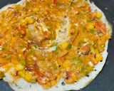 A picture of step 3 of Jini Dosa.