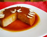 A picture of step 4 of Caramel Biscuit pudding.