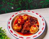 Foto langkah ke 3 dari resep Telur dan Ayam Masak Habang.