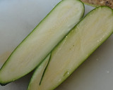 Foto del paso 1 de la receta: Calabacines rellenos