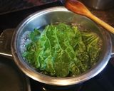 Foto del paso 4 de la receta: Rulos de hojas de col rizado con arroz y hortalizas