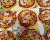 Házi Mini-Pizza alappal Pizza Air-fryerben sütve 1286 recept fázis 8 fotója