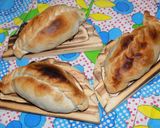 Foto del paso 15 de la receta: Empanadas de bola de lomo (cortada a cuchillo) al horno