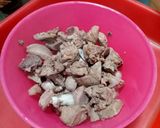Foto langkah ke 3 dari resep Usus & Ati Ampela Woku Kemangi.