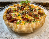 Foto del paso 11 de la receta: Pizza rústica con butifarra y champiñón