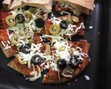 A picture of step 2 of Toasted Arabic Cheese Crispy Sandwich.