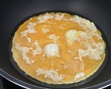 A picture of step 7 of Bitter gourd with egg.