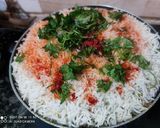 A picture of step 8 of Bombay Biryani.