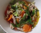 Foto langkah ke 2 dari resep Tumis ayam sayur.