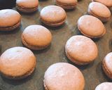 Hình bước làm 6 của món Macaron với kem bơ