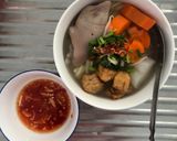 Hình bước làm 4 của món Chân giò nấu nui