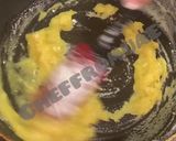 A picture of step 4 of Mutton Lasagna on stove.