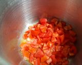A picture of step 1 of Tomato Soup.