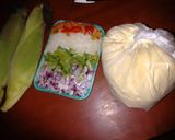 Foto del paso 1 de la receta: Tamales de carne y humita