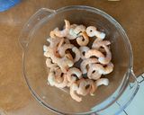 A picture of step 1 of Shrimp Ceviche.
