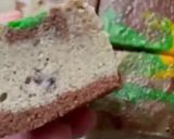 Gambar langkah 11 resipi Kek Marble Blueberry Coklat.