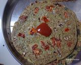 A picture of step 4 of Kala chana uthappaam.