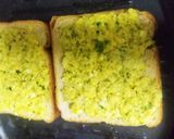A picture of step 3 of Sweet corn mayo toast.