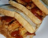 รูปขั้นตอนการทำที่ 8 ของ แซนวิชปังปิ้งไก่ทอด (Toasted Fried Chicken Sandwich)