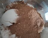Foto del paso 1 de la receta: Torta de chocolate húmeda sin huevo, sin lácteos, apto Aplv