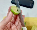عکس مرحله 6 از دستور تزیین لیمو به شکل گل 👌😍