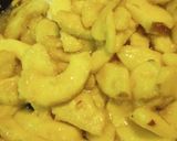 A picture of step 2 of Honey Butter Fried Apples.