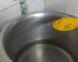 A picture of step 2 of Simple-Soft Dal Khichadi.