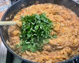 Une image de l'étape 23 de Risotto aux asperges, tomates, mont d’or et jambon croustillant.