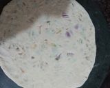 A picture of step 6 of Pumpkin paratha.
