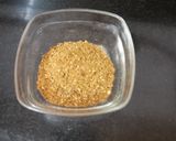 A picture of step 4 of Kadai paneer (jain).