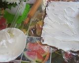 صورة لخطوة 2 من وصفة رولي بكريمة الشانتيني بدون طهي