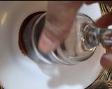 A picture of step 4 of Oreo creamy shake.