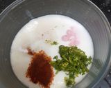 A picture of step 1 of Chilled Dahi Vada.