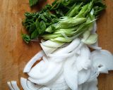 Foto del paso 2 de la receta: Noodles Yakisoba (con pollo y verduras salteadas al wok)