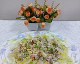 A picture of step 2 of Mexican salad.