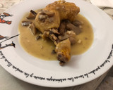Foto del paso 7 de la receta: Pollo en salsa de setas con aroma de tomillo y romero