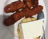 Foto del paso 3 de la receta: Cena de chorizo con arepa