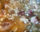 A picture of step 5 of Stewed Goat Meat with Pigtails.