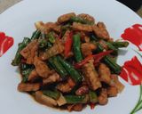 Foto langkah ke 4 dari resep 143. Tumis Tempe Kacang Panjang.