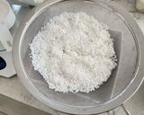 A picture of step 1 of Saco with Corn and Coconut Milk.