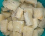 A picture of step 1 of Crispy yam balls.