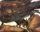 A picture of step 1 of Indomie and fried fish.