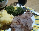 Foto del paso 4 de la receta: Puré de batata, brócoli y carne