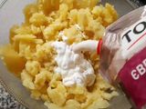 Картопля фарширована запечена