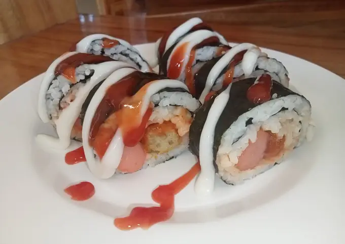 Langkah-langkah untuk membuat Cara membuat 168. Sushi rumahan