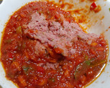 Foto del paso 6 de la receta: Berenjenas rellenas Carne y Verduras